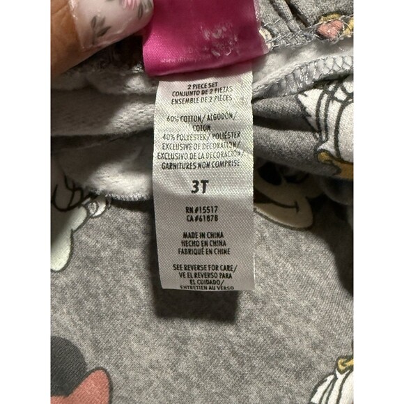 Disney Junior Girls’ Romper Size 3T Gray Sleeveless Jumpsuit – Excellent Cond - Picture 5 of 6